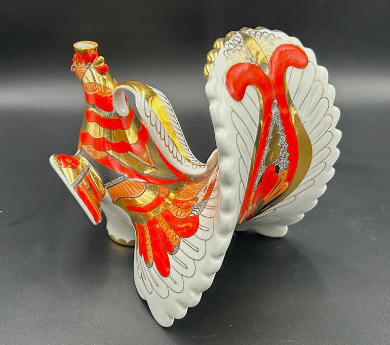 Karafka „Ognisty Ptak” Imperial Porcelain Manufacture im. Łomonosowa