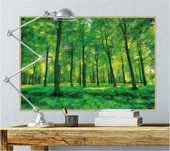 GREAT ART Plakat - Las, Czysta Natura, Krajobraz, Drzewa (42 x 59,4cm)
