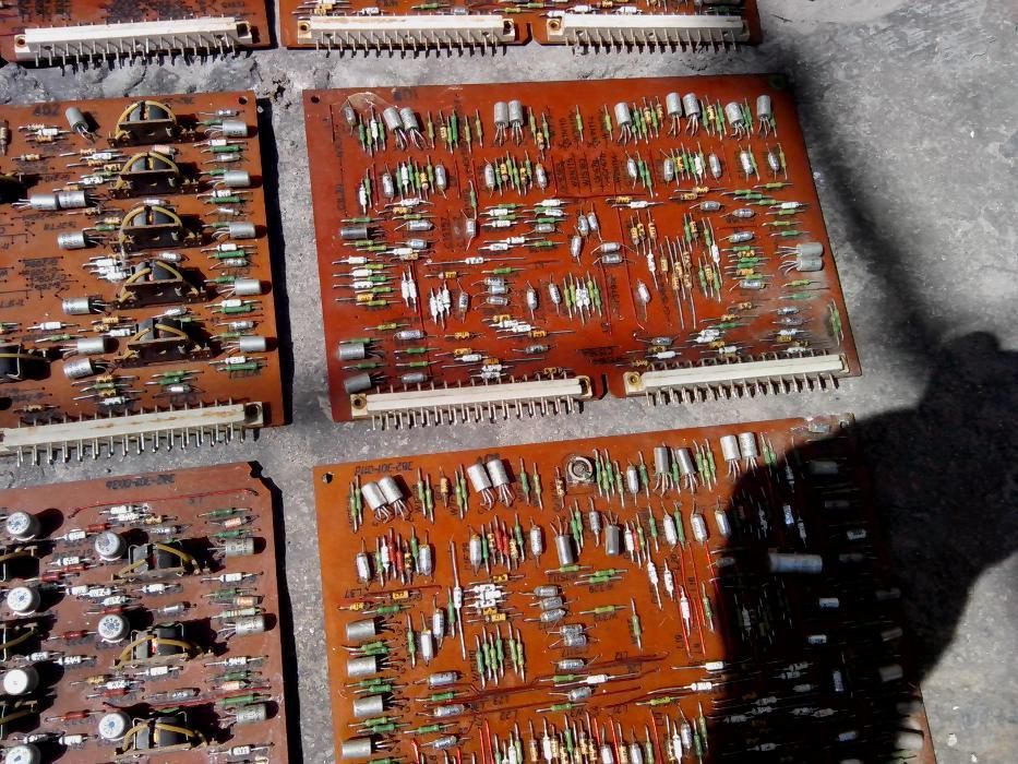 Фактурная машина Soemtron-382. ГДР. 9 Плат, блоки