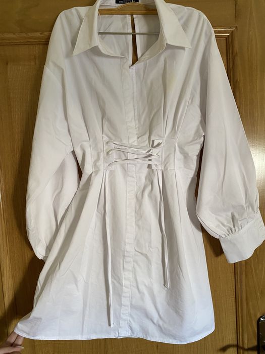 Vestido estilo corpete da Bershka