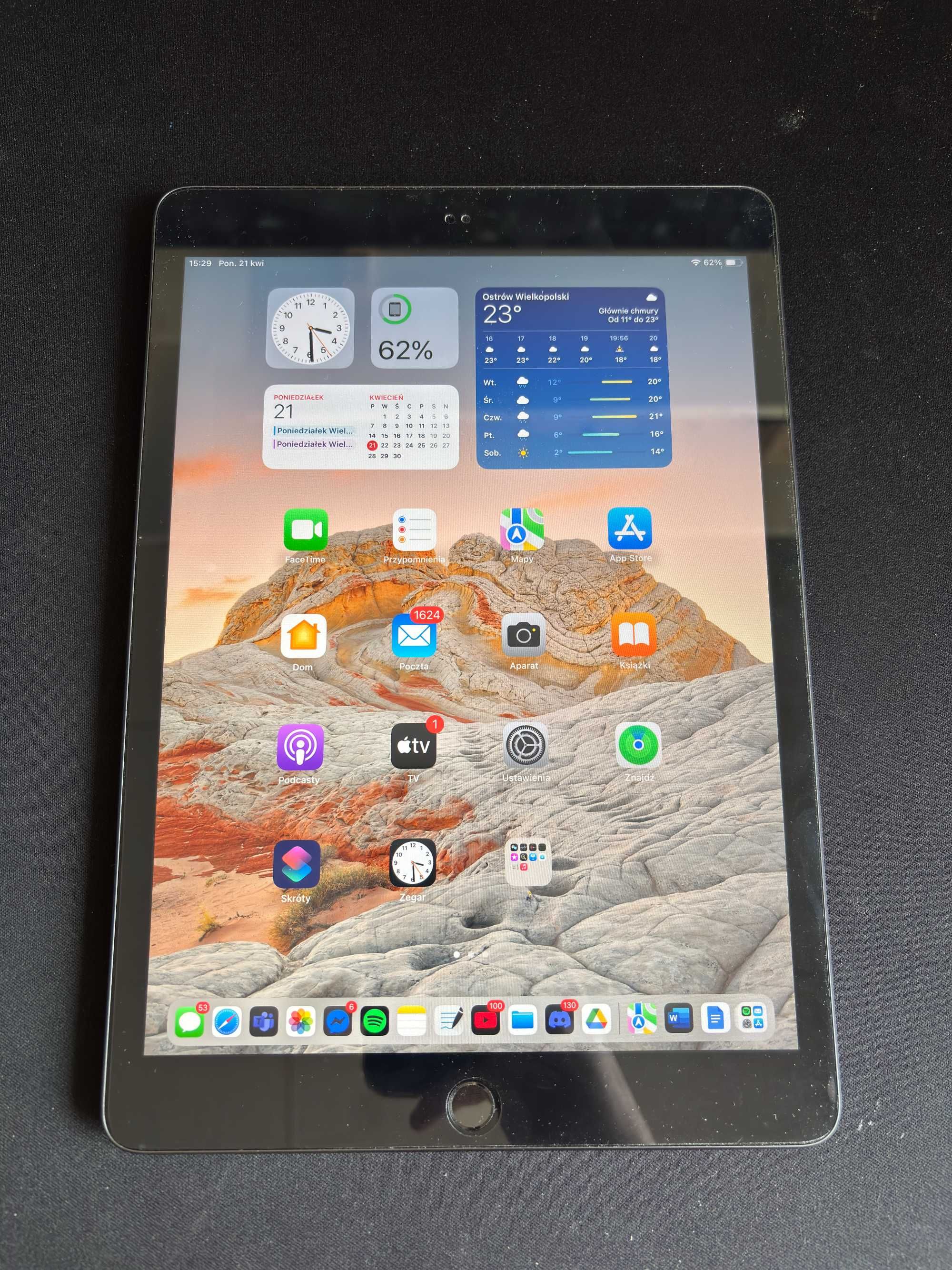 Apple iPad 9. generacji Wi-Fi 64GB – Space Gray