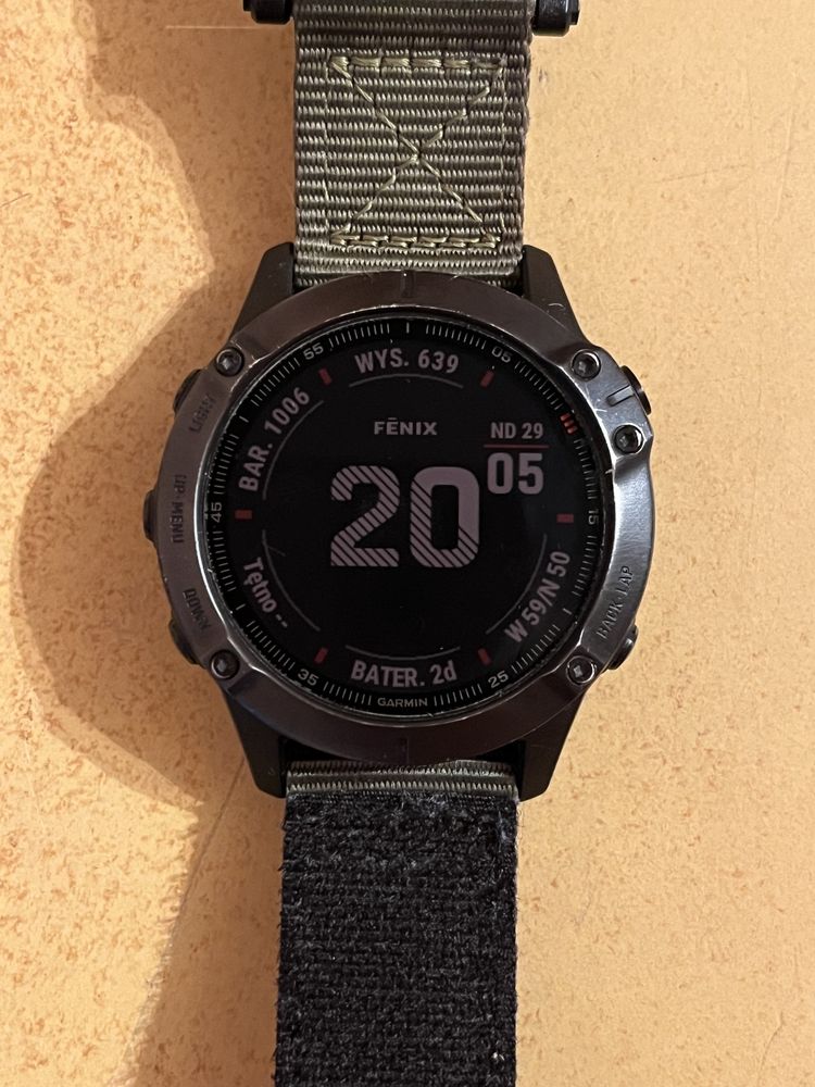 Smartwatch Garmin Fenix 6