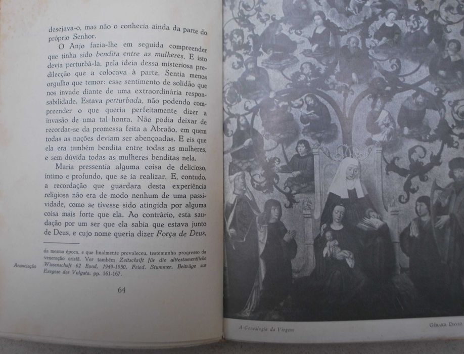 A Virgem Maria (Nossa Senhora) de Jean Guitton - 1 Edição Ano 1959