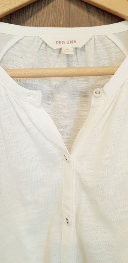 Per Una (Marks&Spencer) biała koszula z bawełny