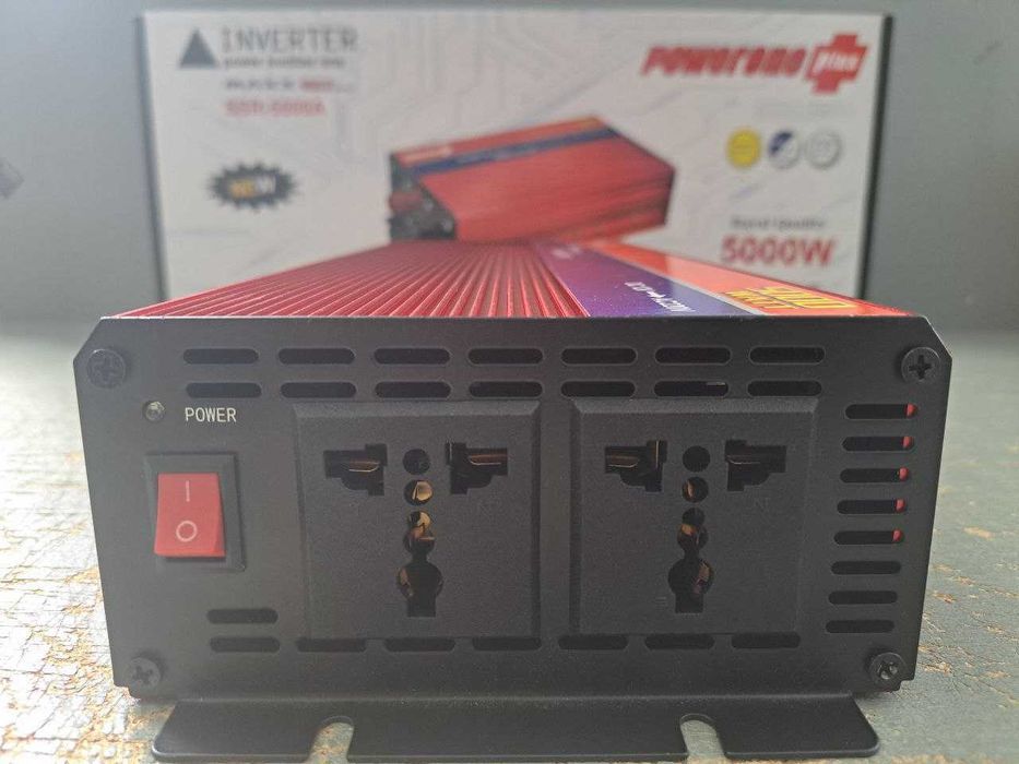 Перетворювач напруги 5000W Інвертор 12-220 Преобразователь. Инвертор