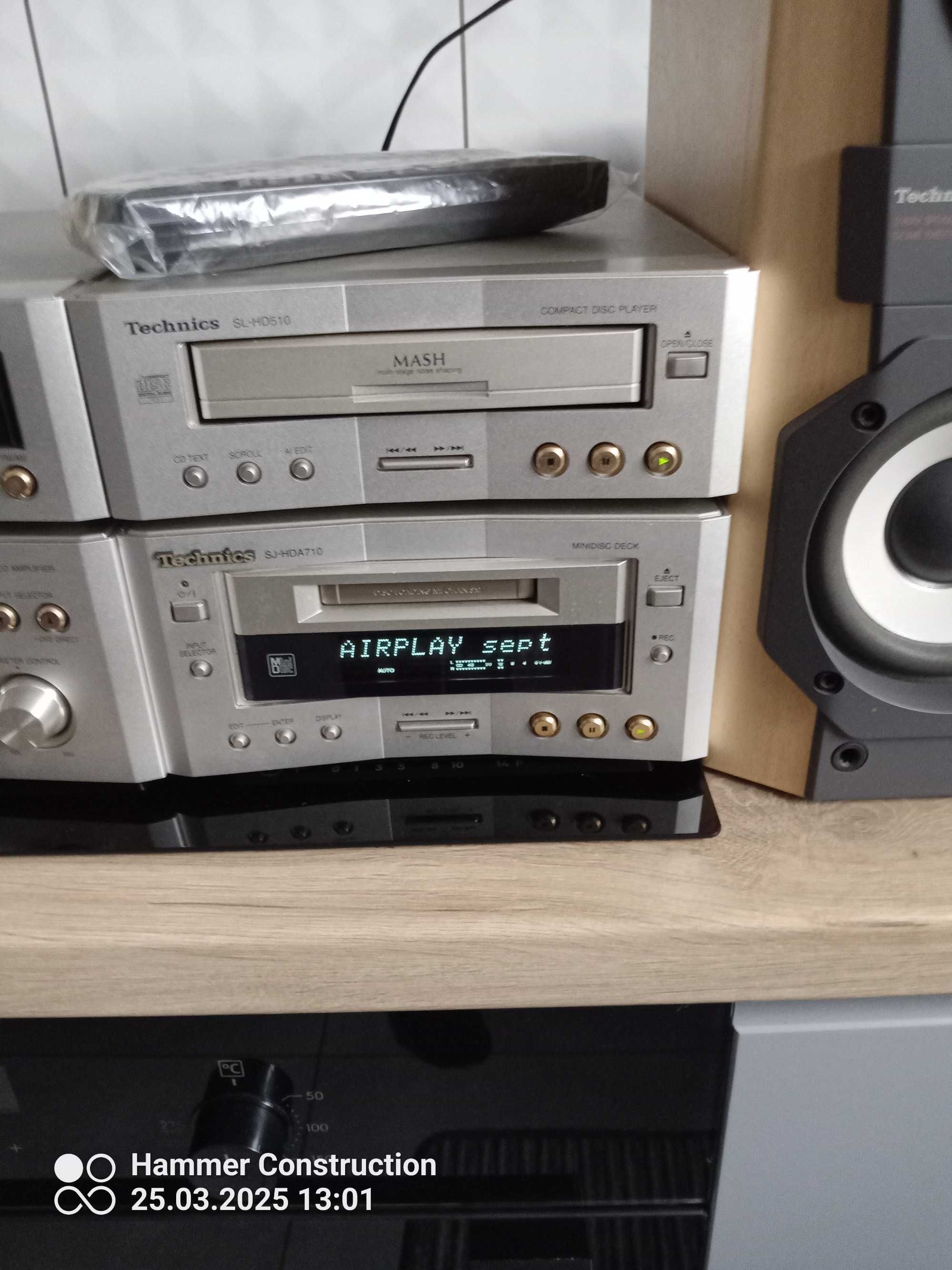Mega Unikat Technics  HD510 MD710 Pasmo Widma Oryg. Pilot Kolumny.