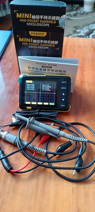 Осцилограф Fnirsi MINI DSO152+комплект щупів.