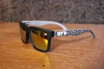Óculos de sol SPY Ken Block - Cinza/Preto mesclado (NOVO)