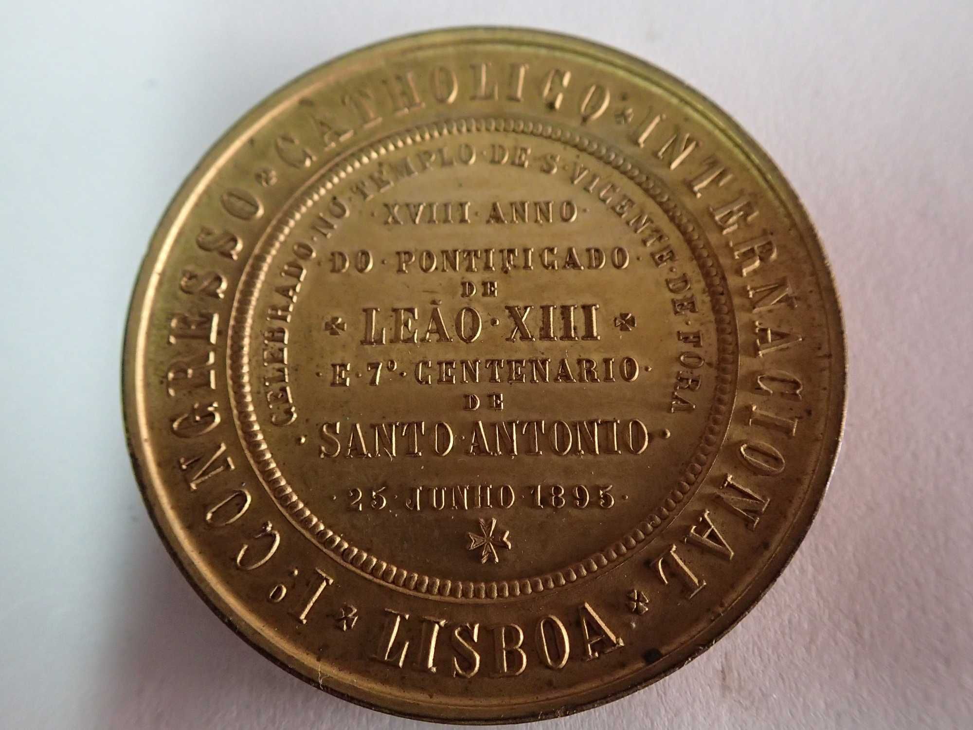 Medalha do 1º Congresso Catholico Internacional de Lisboa