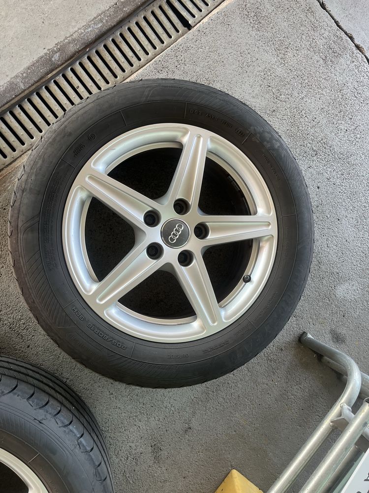 Jantes 16 5x112 Com pneus Praticamente Novos
