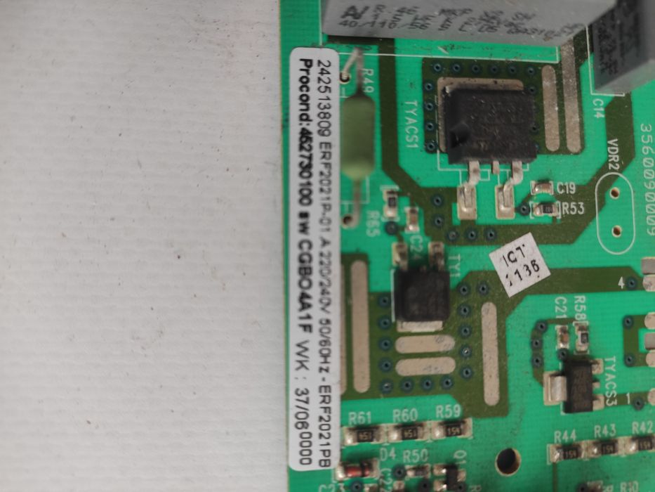 Moduł zasilania lodówki Electrolux