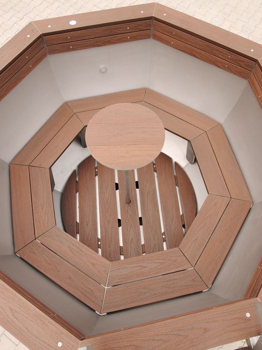 Wanna SPA do termalnych kąpieli / Balia / stal 316