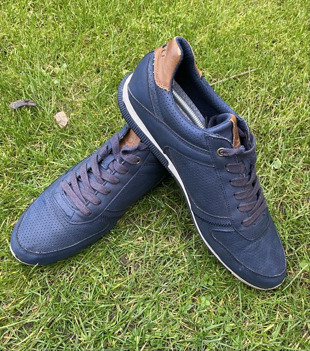 Bugatti  męskie sneakersy tenisówki wiązane