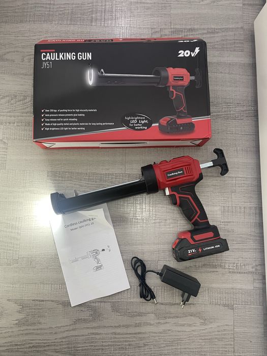 Pistola Selicone Bateria