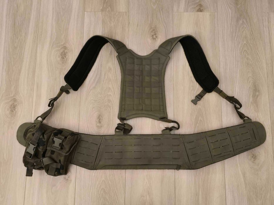 Pas Templars gear PT1 + szelki 4 point H-harness (za duży rozmiar)