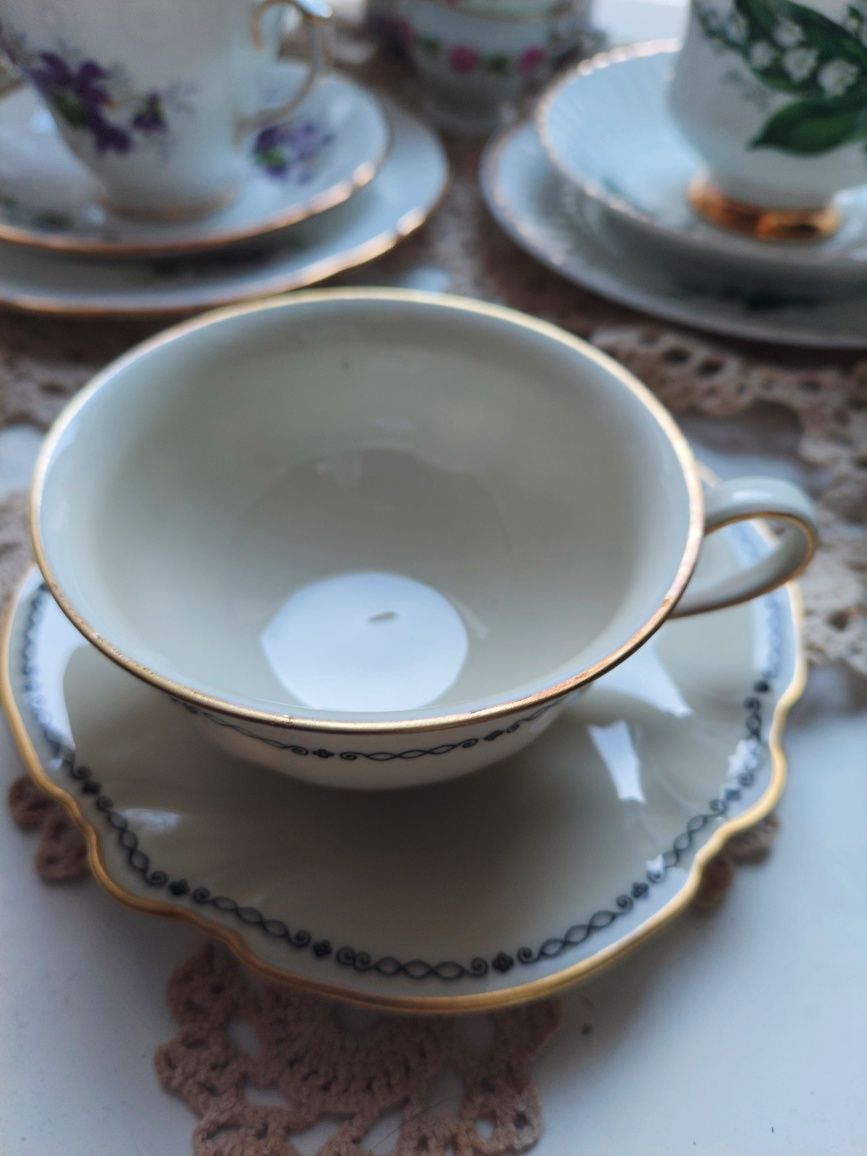 Rosenthal victoria filiżanka ze spodkiem,  porcelana