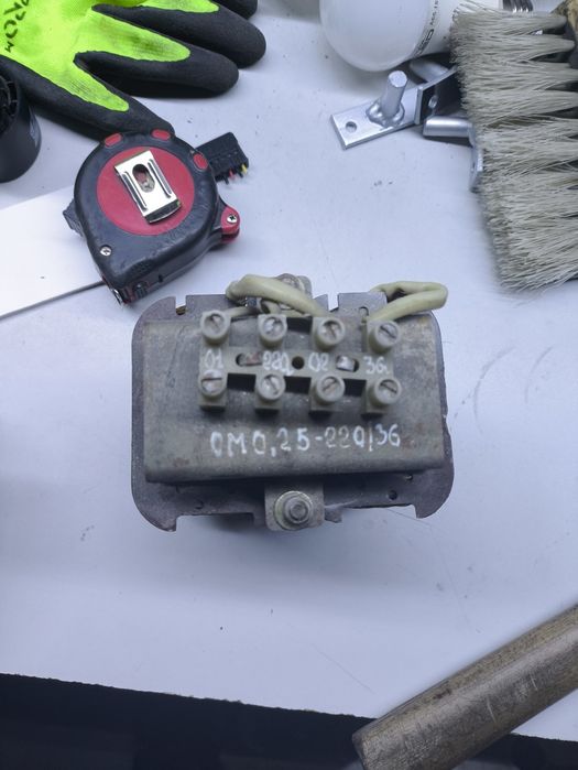 Трансформатор 36вольт. 220/36 перетворювач