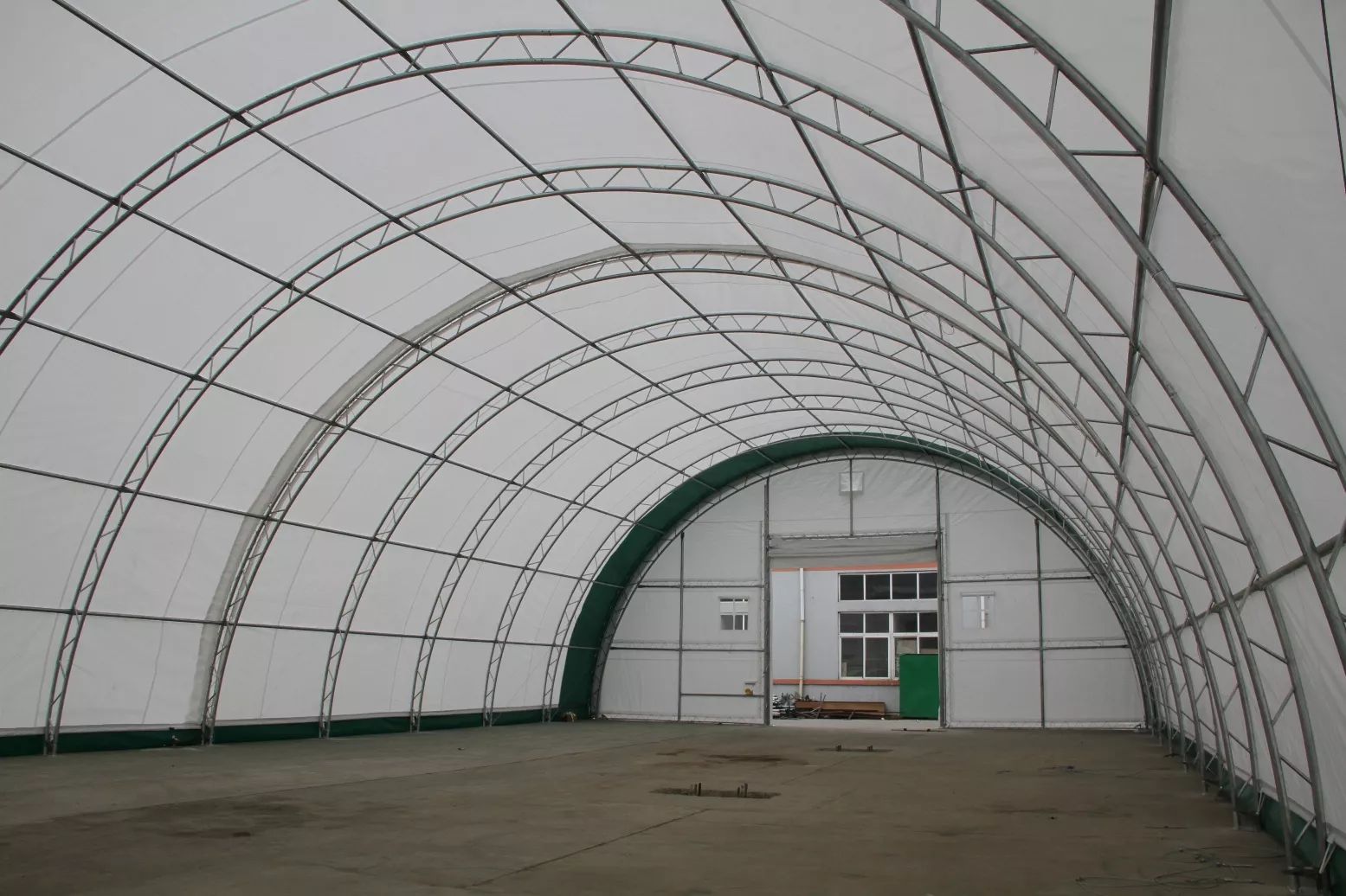 Hala łukowa 15,25x24,4 m Całoroczna ochrona | Gruba Plandeka!