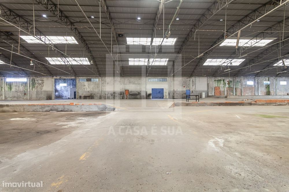 Armazém com área coberta de 4.001 m2 em Cortegaça