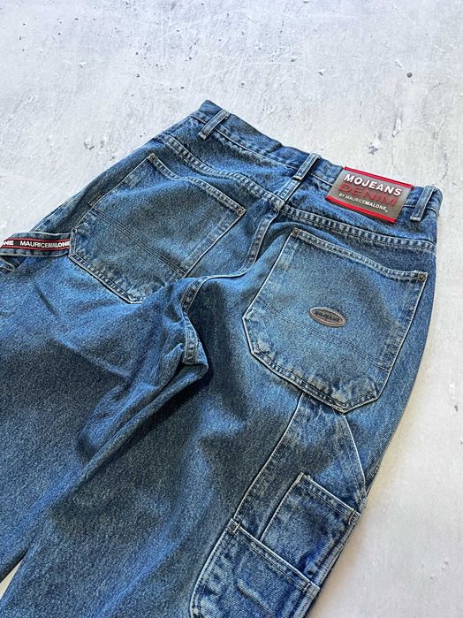 Szerokie spodnie jeansowe Mojeans Maurice Malone / baggy y2k denim