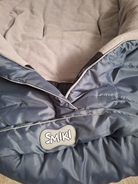 Śpiworek do wózka smiki smyk nowy dł100cm