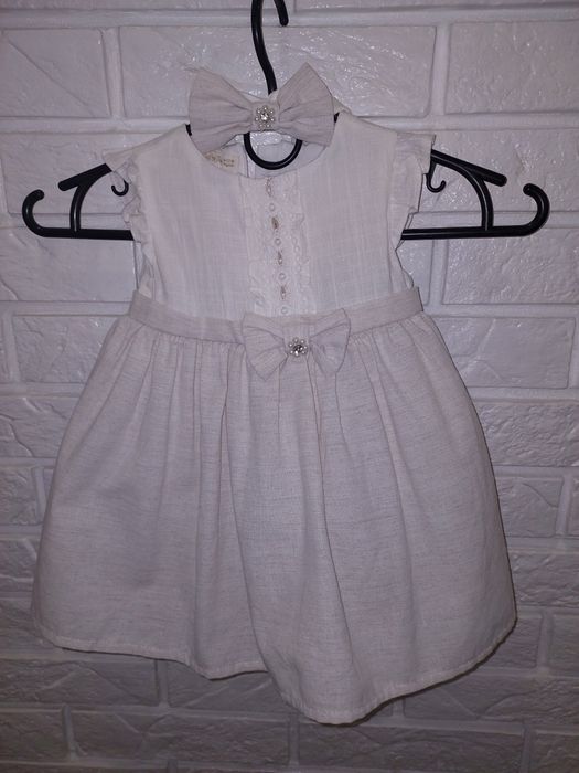 Плаття для дівчинки з повязкою