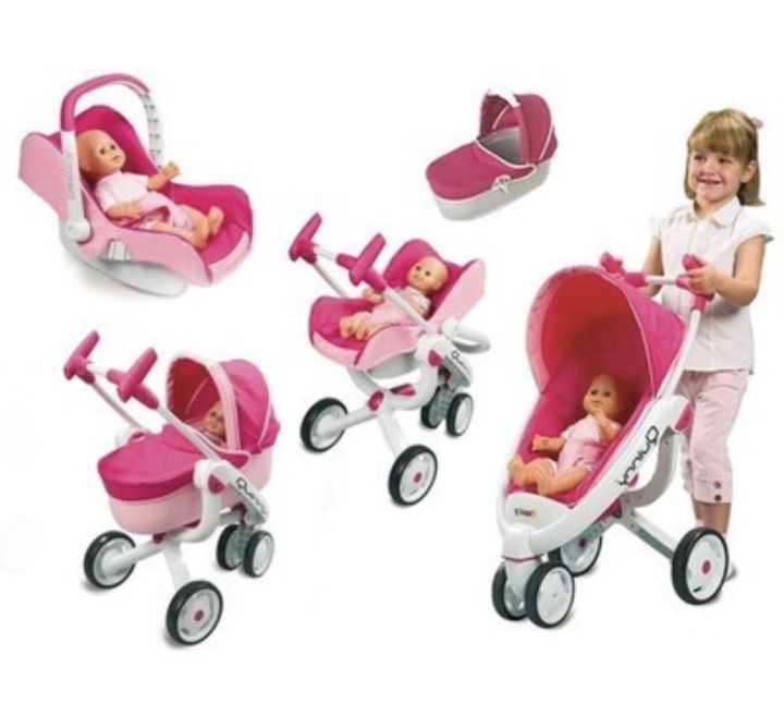SMOBY Коляска Люлька 4in1 QUINNY MAXI COSI