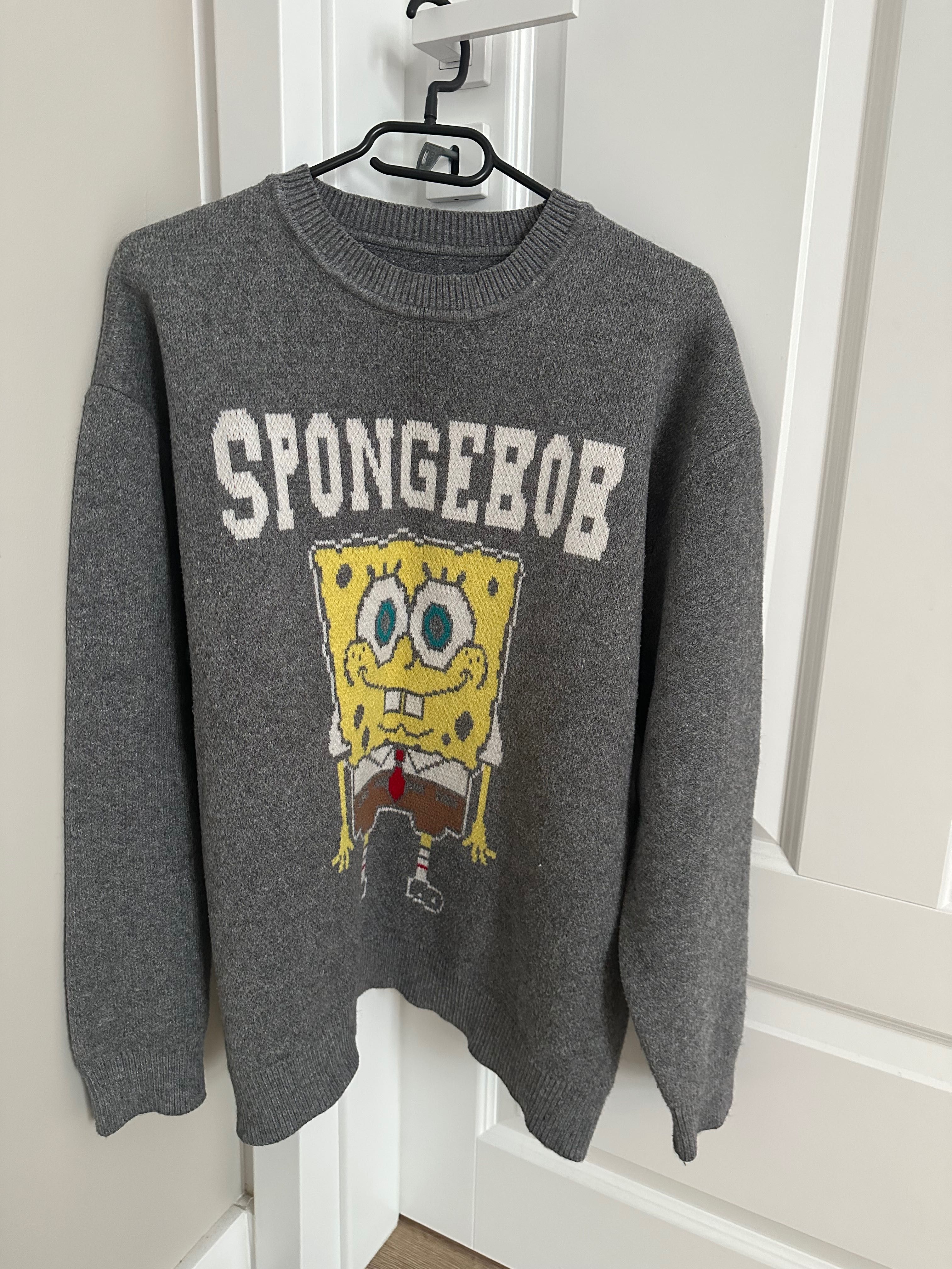 sweter Spongebob oversize