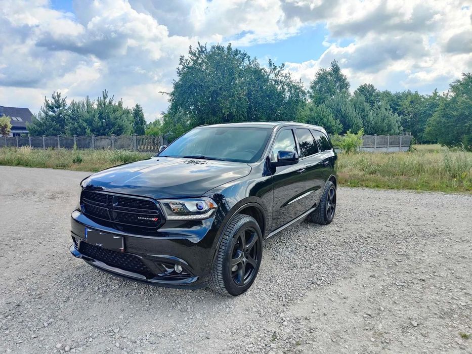 Dodge Durango 3.6 V6 Benzyna + Gaz 4x4 2016r carplay skóra/alcantara zadbany