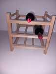 Stojak na butelki wina  9 szt. 3 x 3