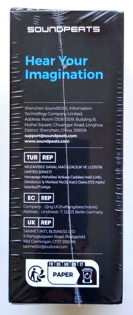 Оригінальні бездротові TWS навушники Soundpeats Capsule 3 Pro