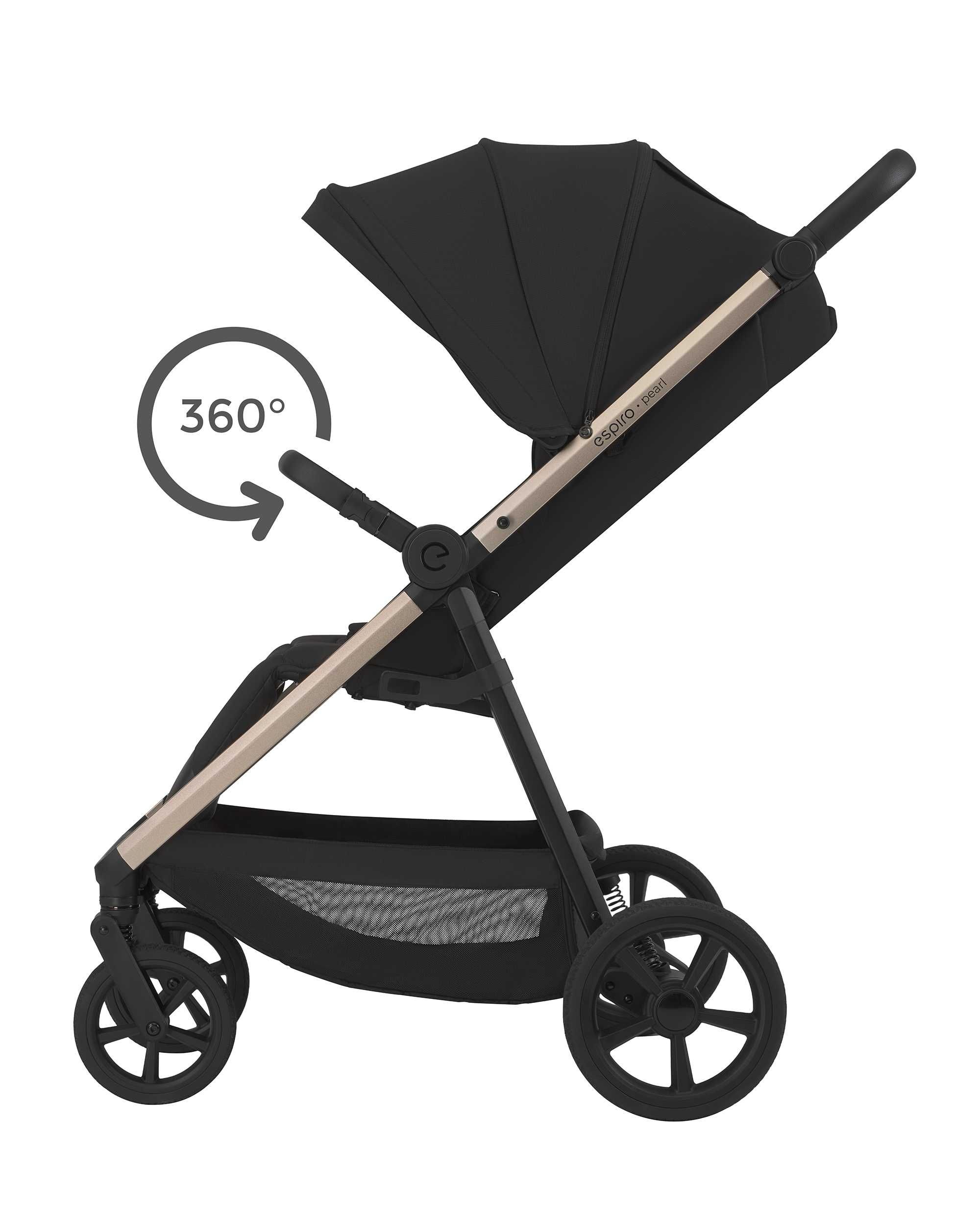 Wózek Spacerowy ESPIRO Pearl Spacerówka Lekka Kompaktowa Do 22kg