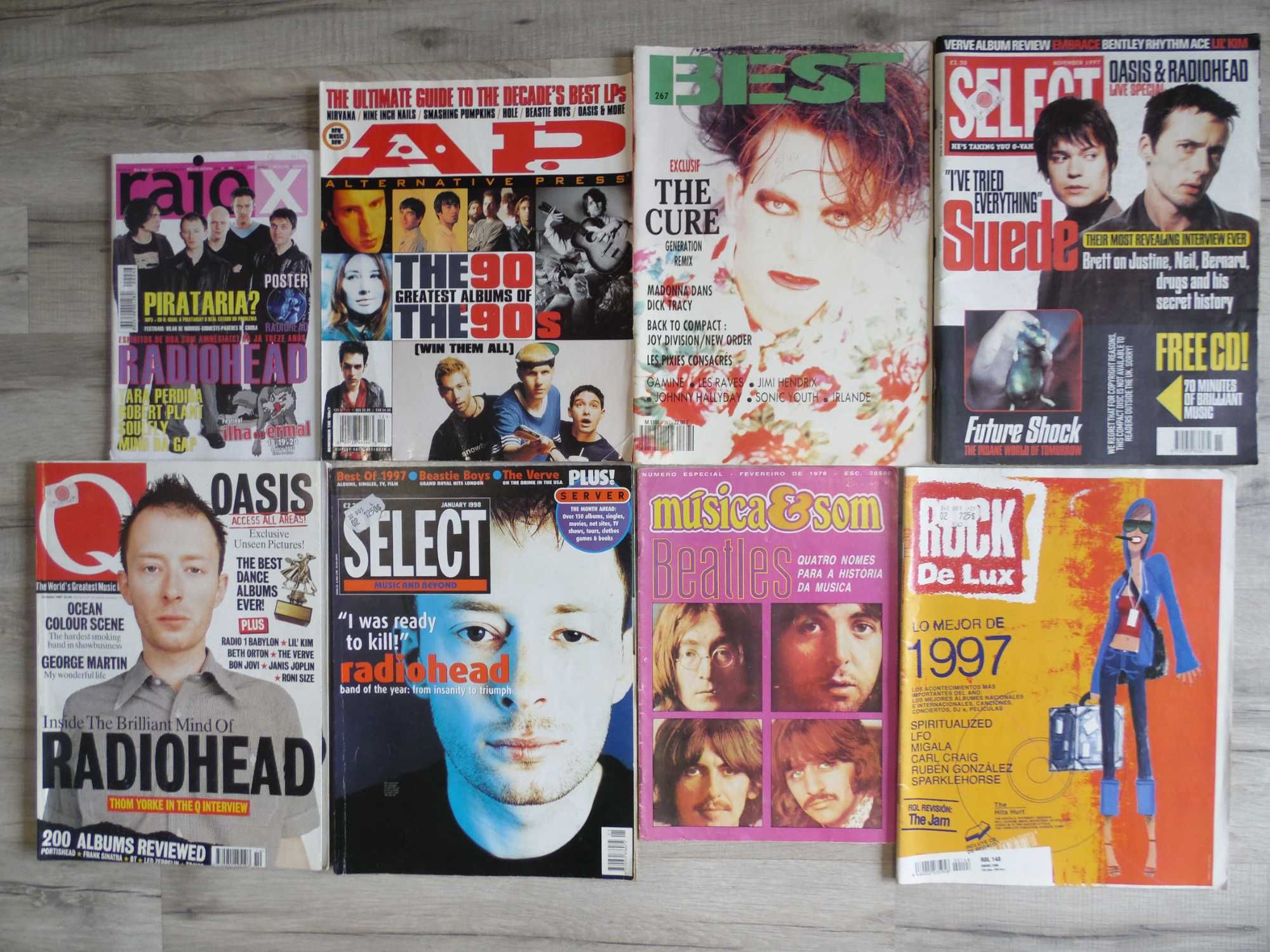 Revistas de música diversas