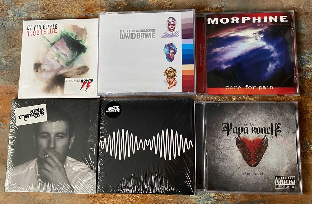 Tool Perfect Circle NIN Y Gods W Ward RHCP David Bowie Papa Roach CD