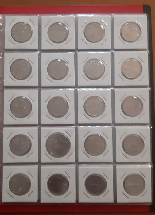 Coleção moedas comemorativas