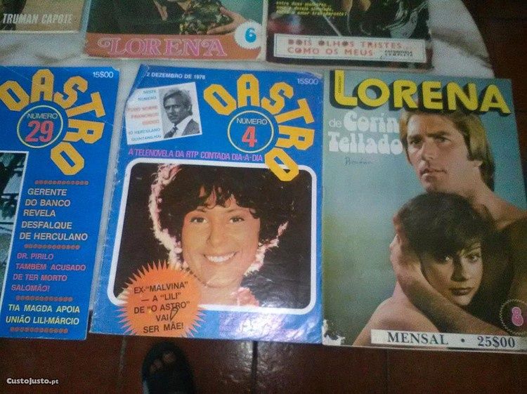 Conjunto de Revistas Antigas Fotonovelas/Outras
