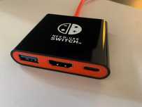 Mini Dock para Nintendo Switch na TV Hub USB-C HDMI portátil
