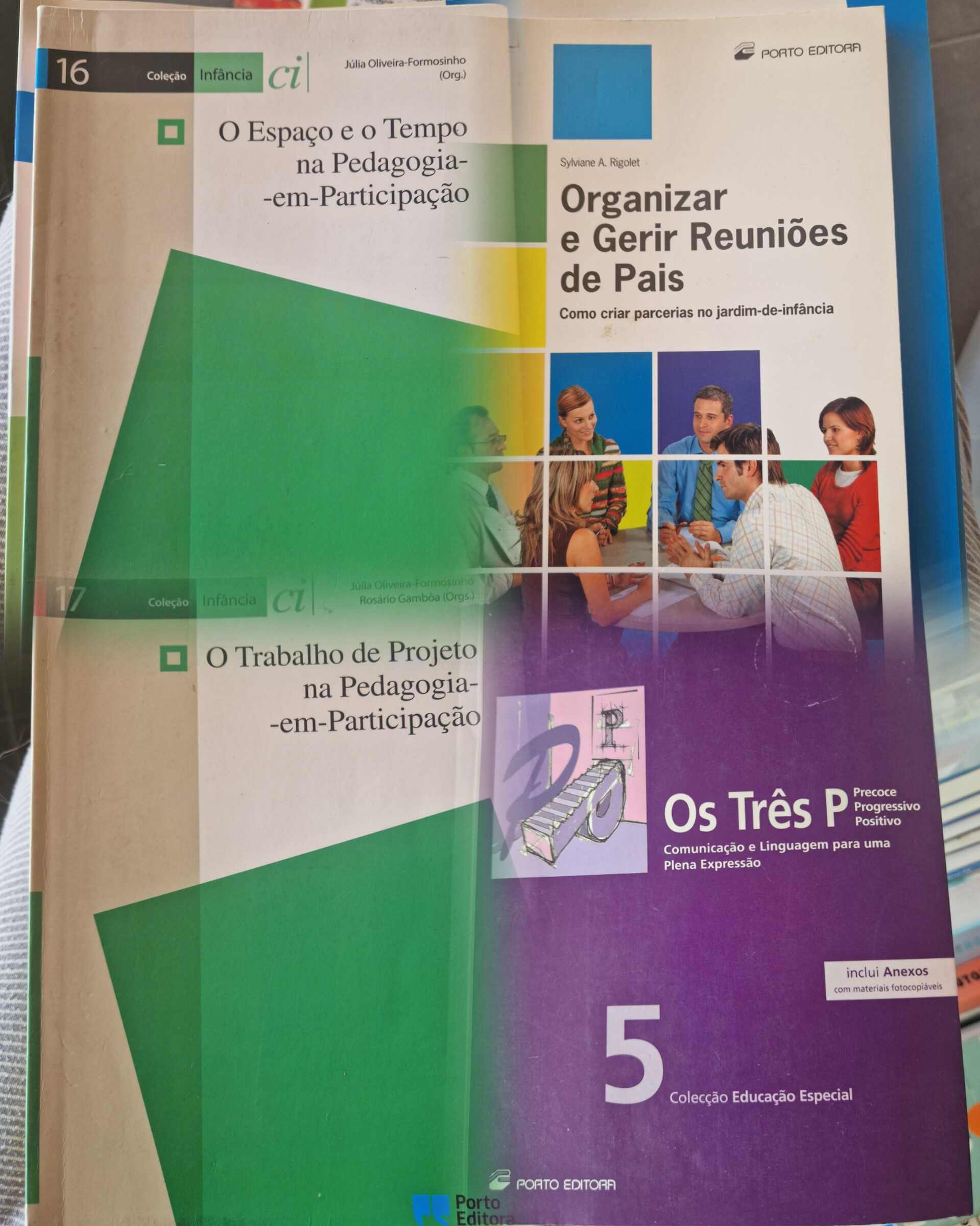 Livros técnicos para Educadores de Infância e Professores