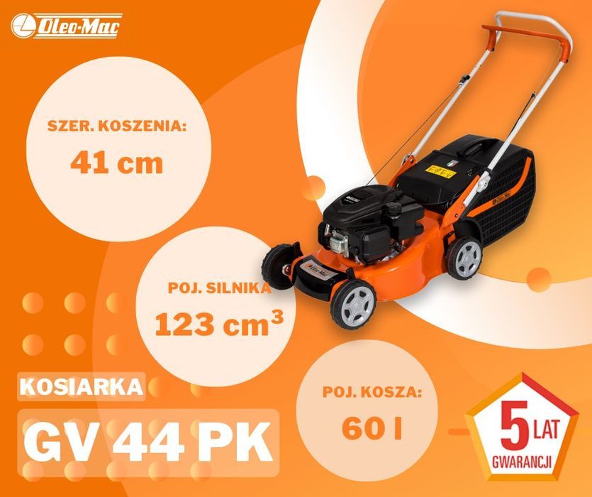 Oleo Mac Gv 44 Pk Kosiarka Spalinowa Do Trawy Premium