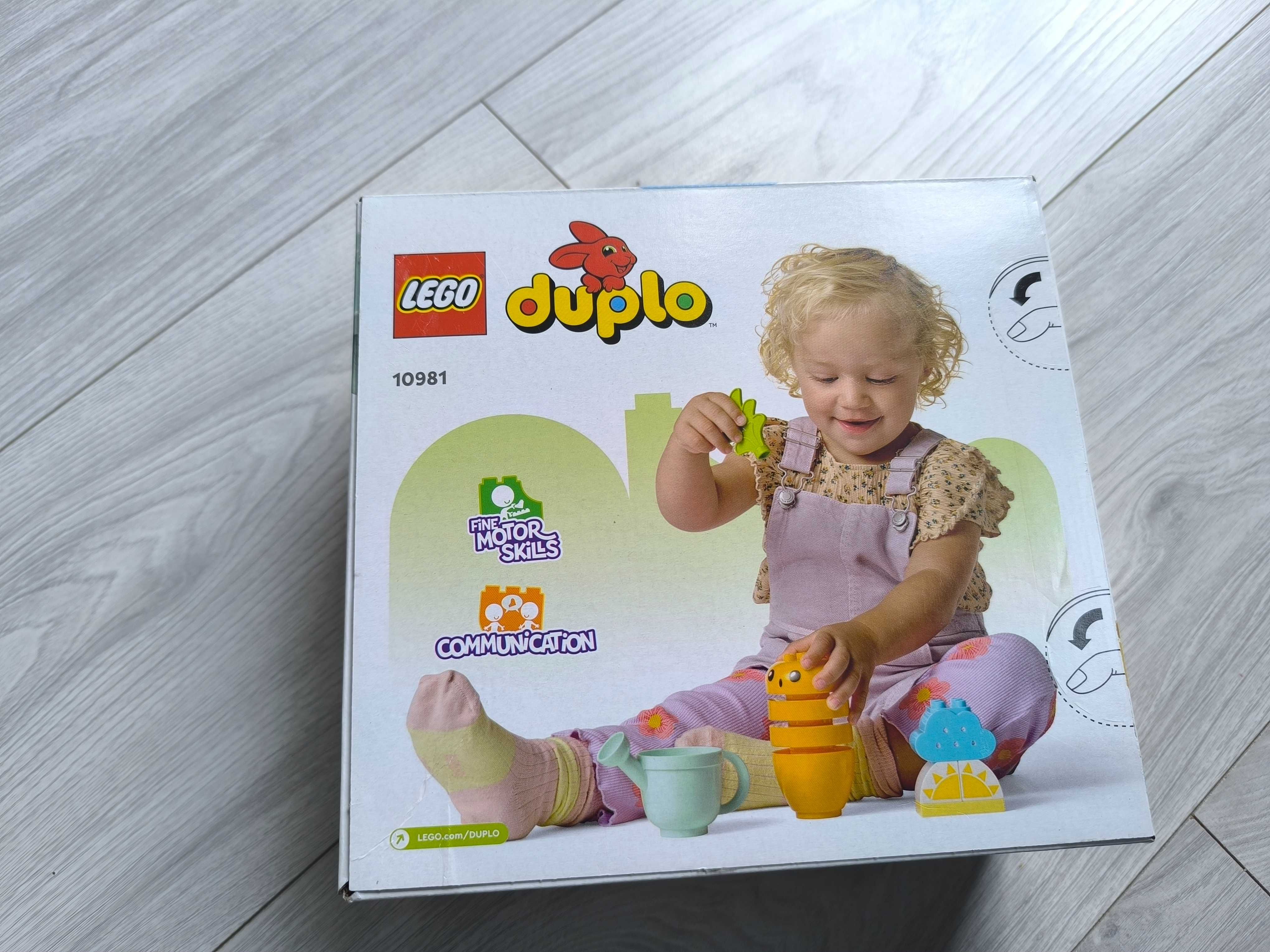 LEGO Duplo 10982 Traktor z warzywami i owocami 10981 Rosnąca marchewka