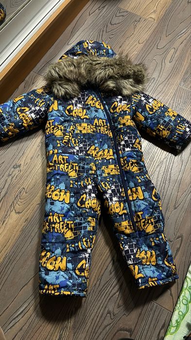 Зимний комбинезон на мальчика