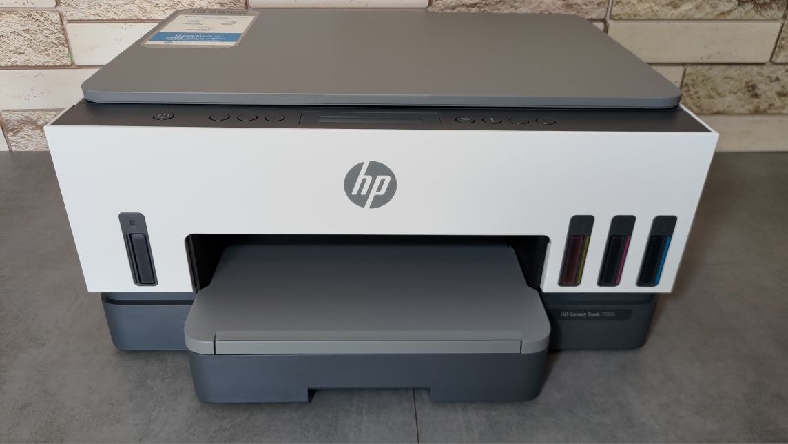 HP Smart Tank 7005 wifi skaner nalewane tusze ksero kolor gw12 FV