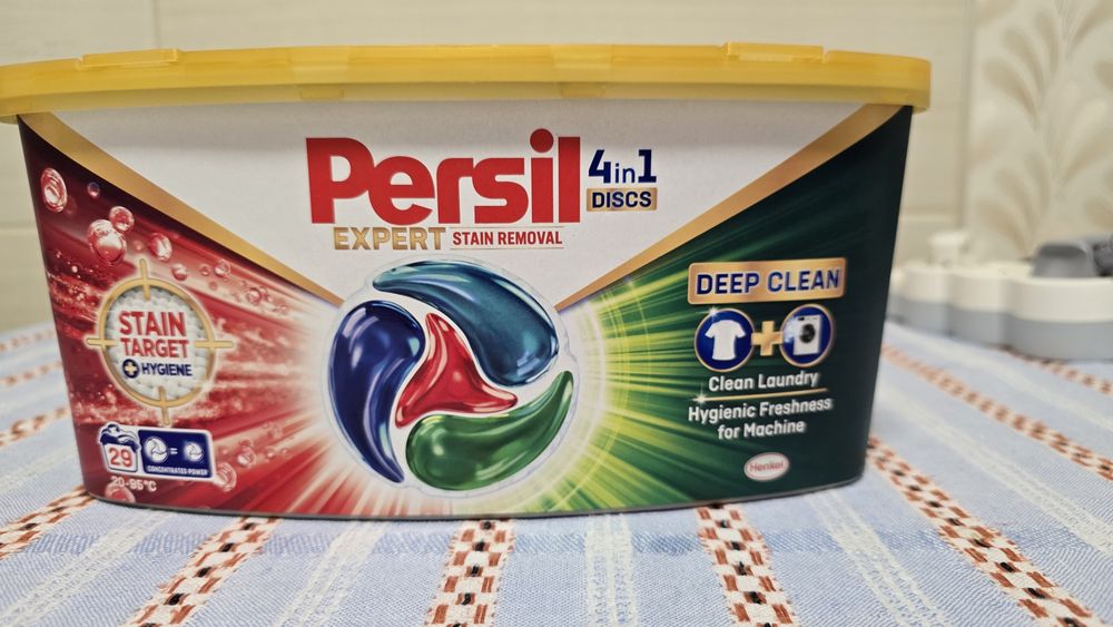 persil disc kapsuły kapsułki do prania 29 sztuk