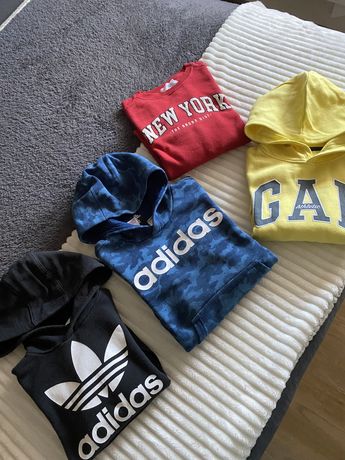 Camisolas Adidas, Gap e Zara