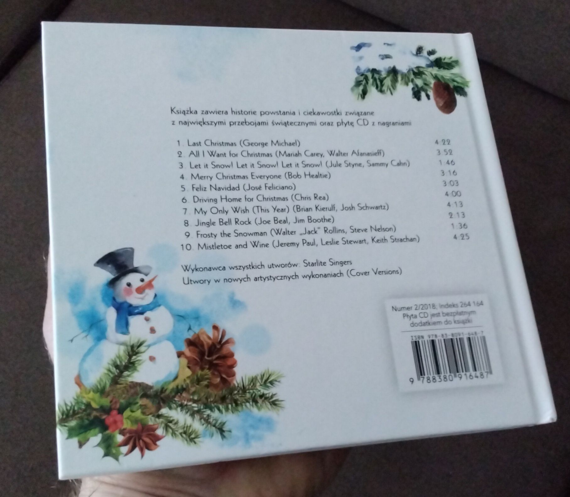Świąteczne hity - książeczka z płytą CD