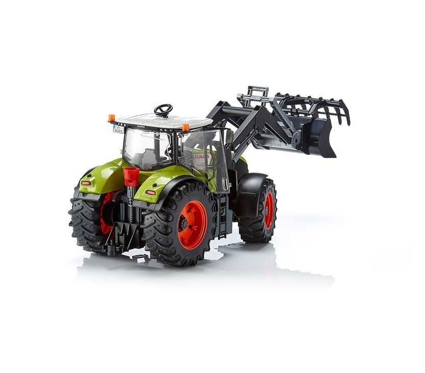 Zabawka Bruder 03013 Traktor Claas Axion 950 z ŁADOWACZEM