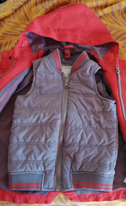 Parka e colete 5 anos