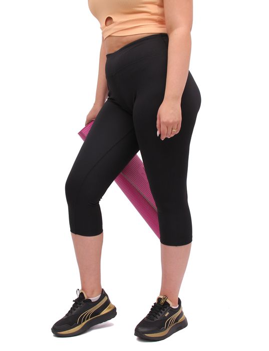 Leginsy Damskie Getry Damskie Sportowe Rybaczki 46 3XL.