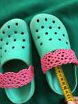 Sandały, z pianki, jak crocs, 31, 20,5 cm,