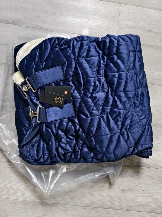 Derka turniejowa Montar Velvet show granatowa 125cm